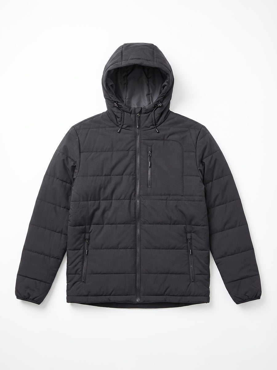 Manteau matelassé, polaire, à capuche, photo 14