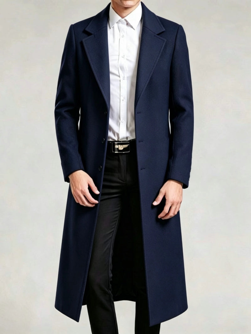 Trench pour homme, à revers, modele 6
