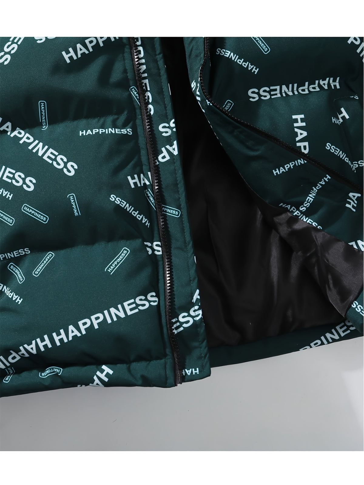 Veste matelassée pour homme, à capuche, vert