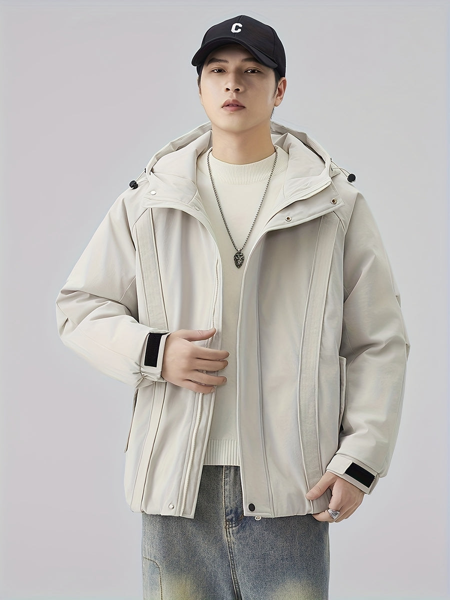 Manteau matelassé, à capuche, noir, photo 13