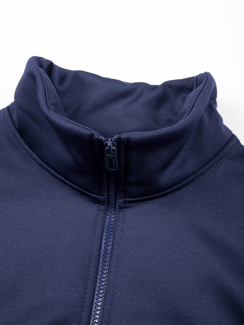 Veste pour homme, polaire, à col montant, noir