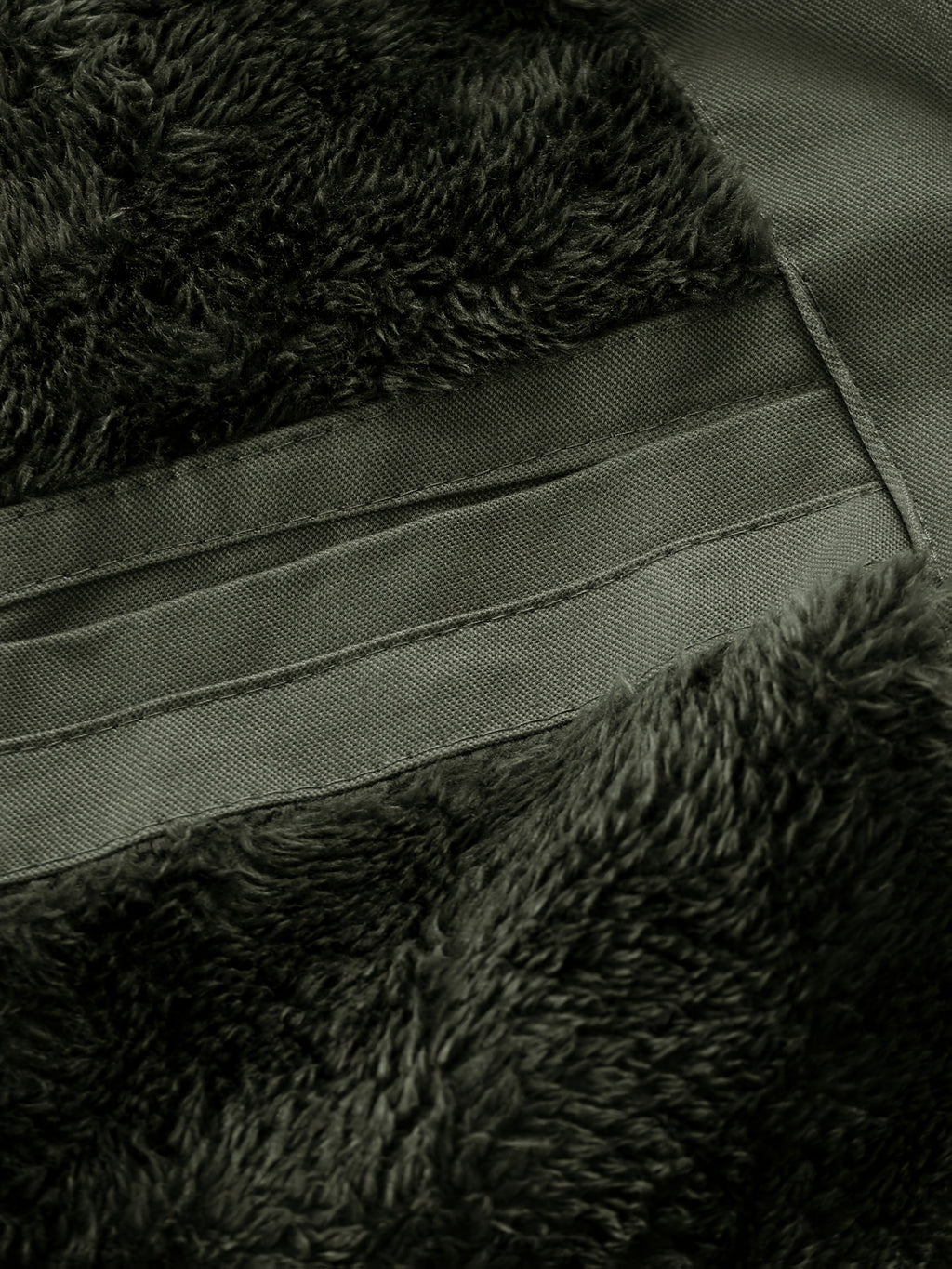 Veste mi-long pour homme, capuche amovible