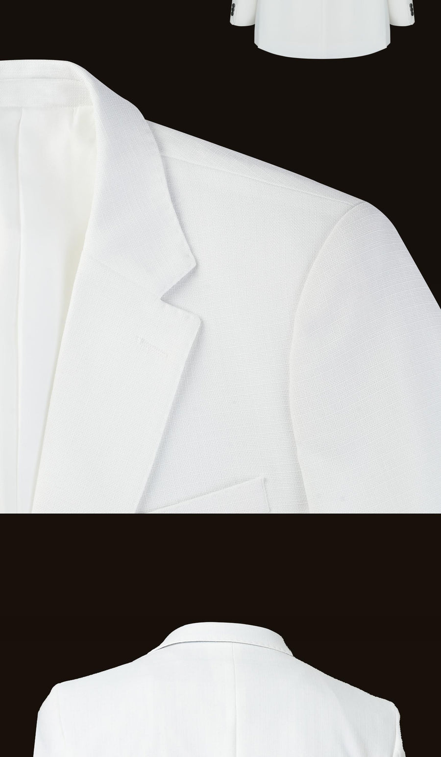 Manteau, à revers, laiteux, photo 8