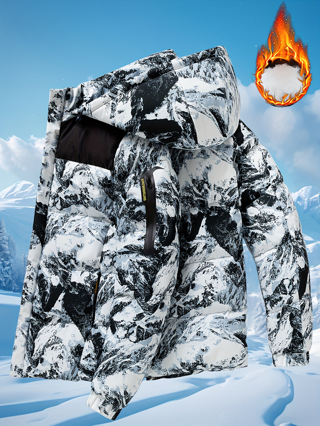 Veste pour homme, coupe-vent, à capuche, modele 6