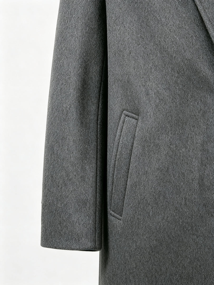 Trench, à revers, modele 9, détail du vêtement
