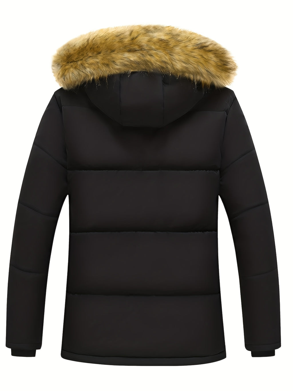 Manteau pour homme, polaire, à capuche, modele 2