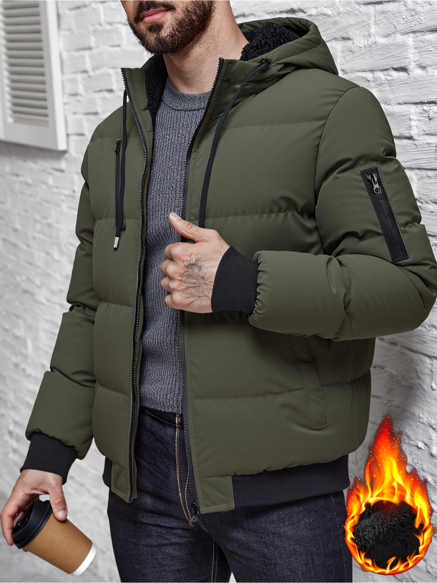 Veste, à capuche, étoffe tissée, détail du vêtement