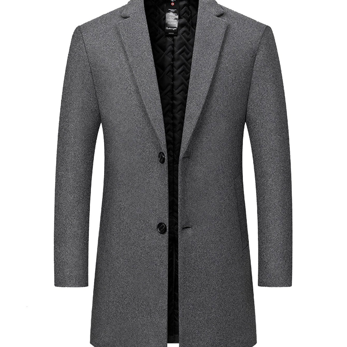 Veste matelassée, 25 % laine, velours, coloris gris Image