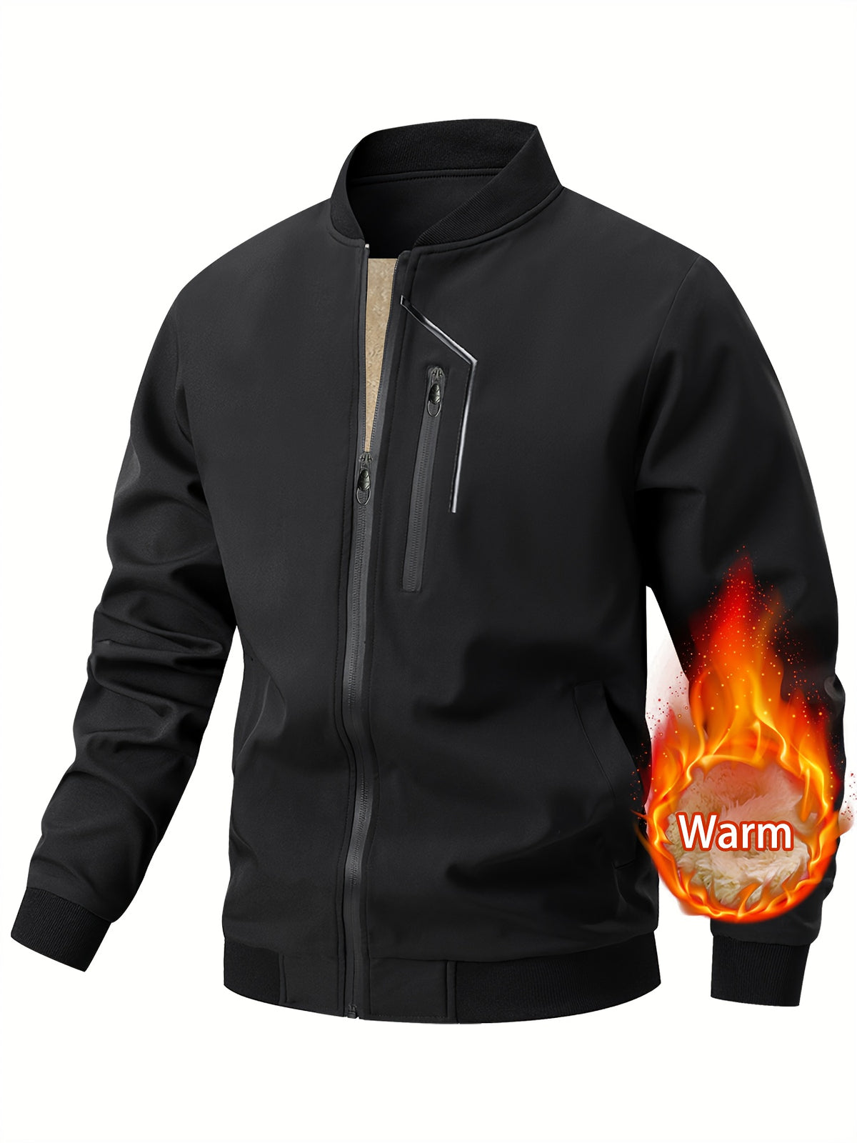 Veste matelassée pour homme, coupe-vent