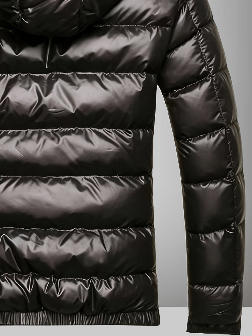 Manteau pour homme, à capuche, brun jaunâtre