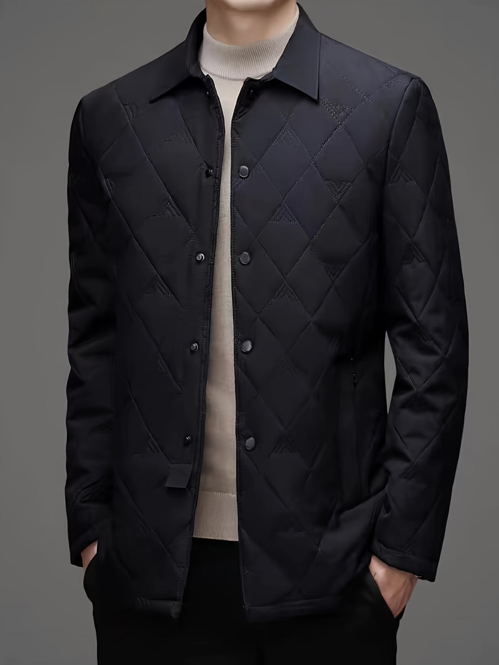 Veste pour homme, à revers, modele 12