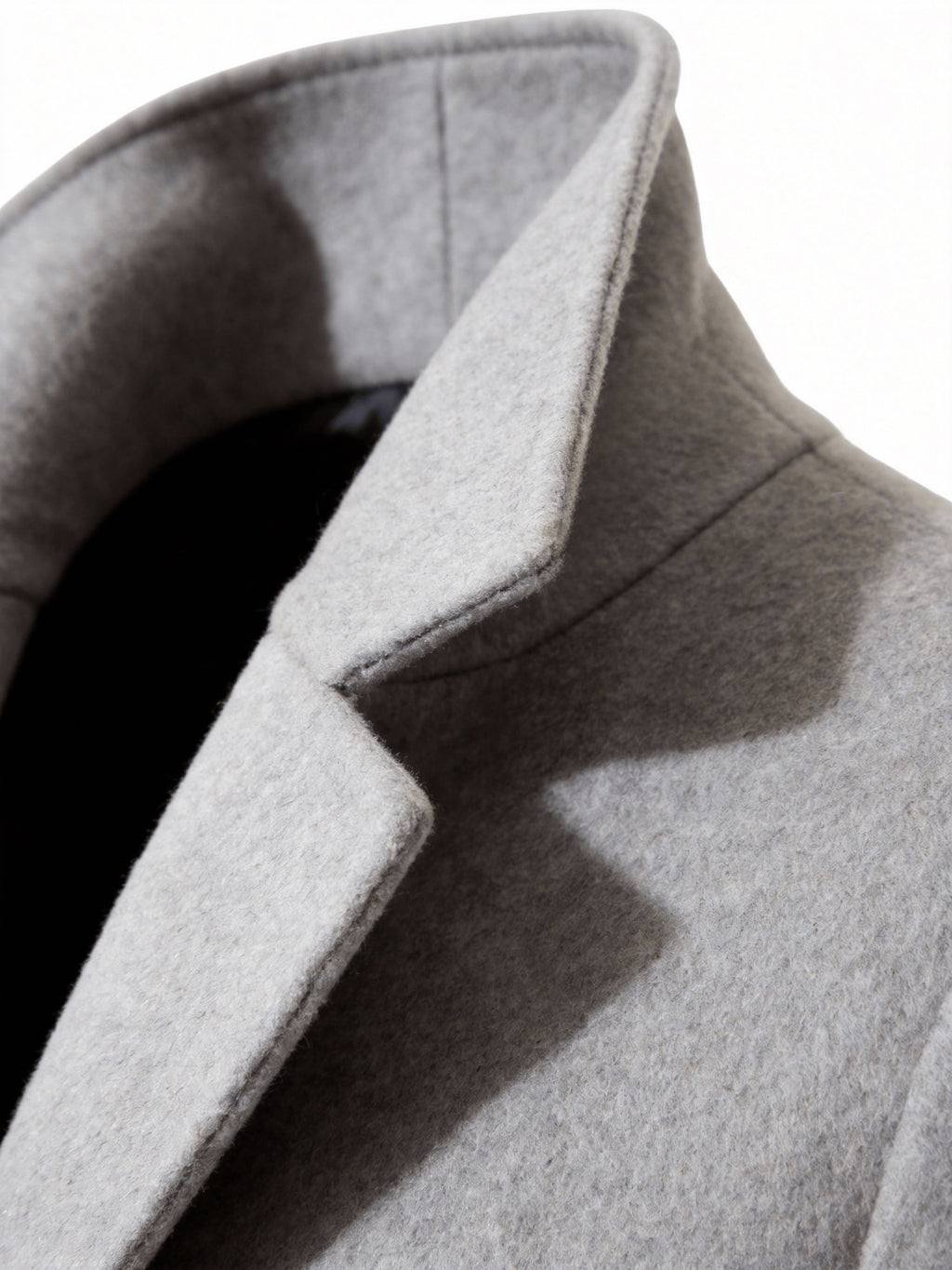 Veste, à revers, gris profond, détail du vêtement