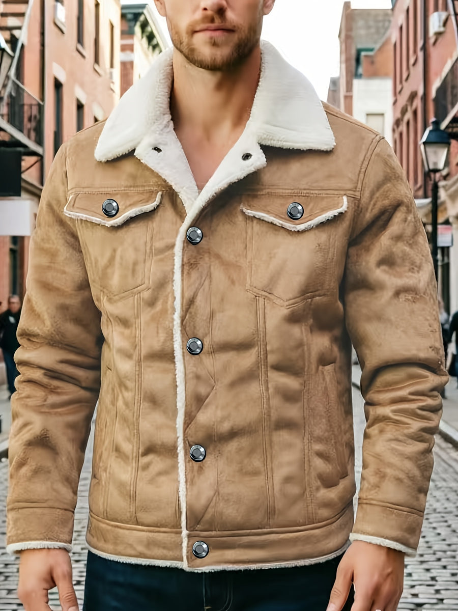 Veste, polaire, à revers, photo 13