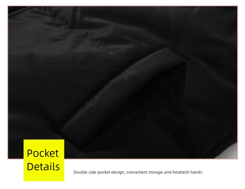 Veste matelassée pour homme, à capuche, rose