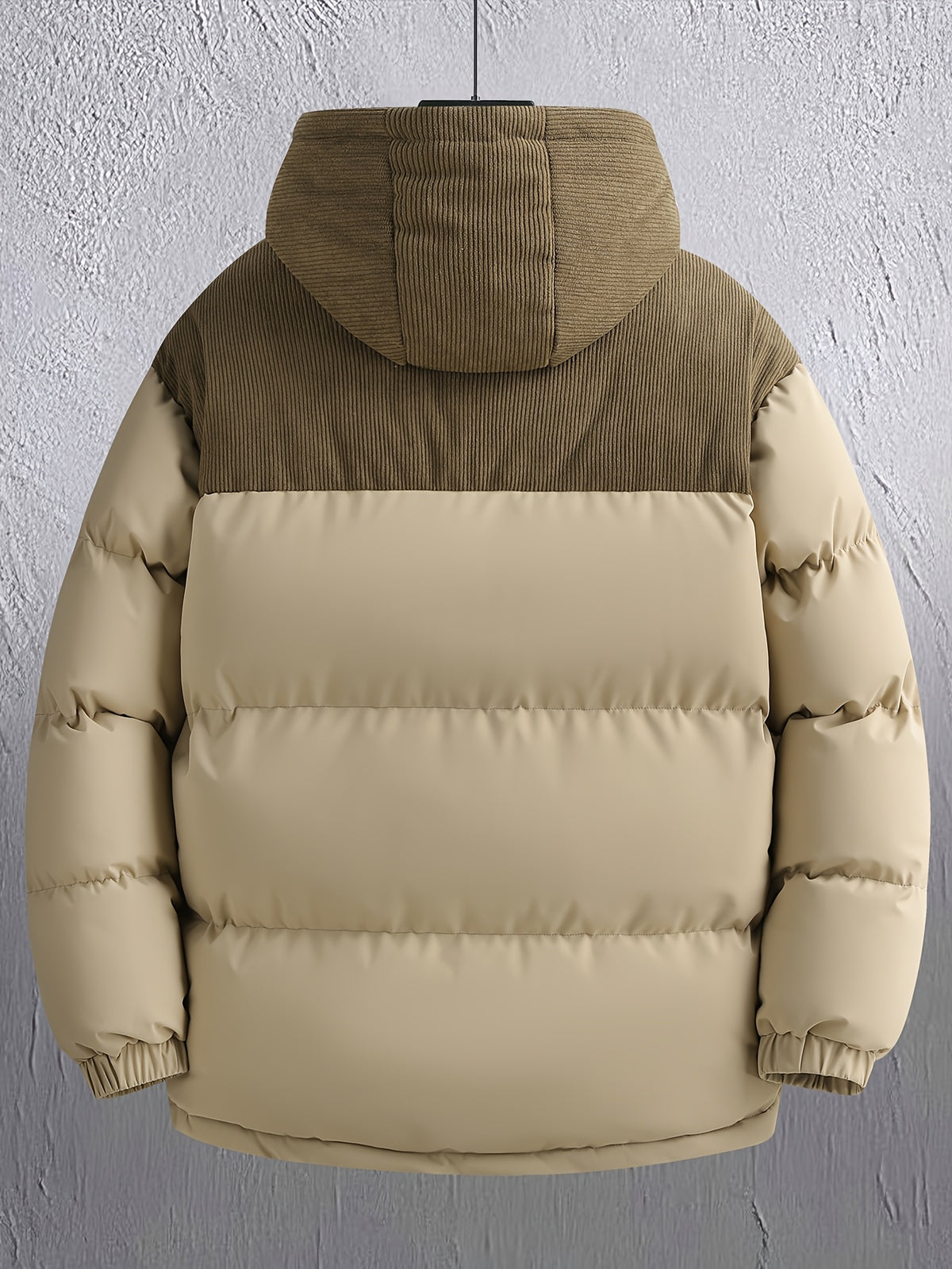 Veste pour homme, capuche amovible, bleu clair