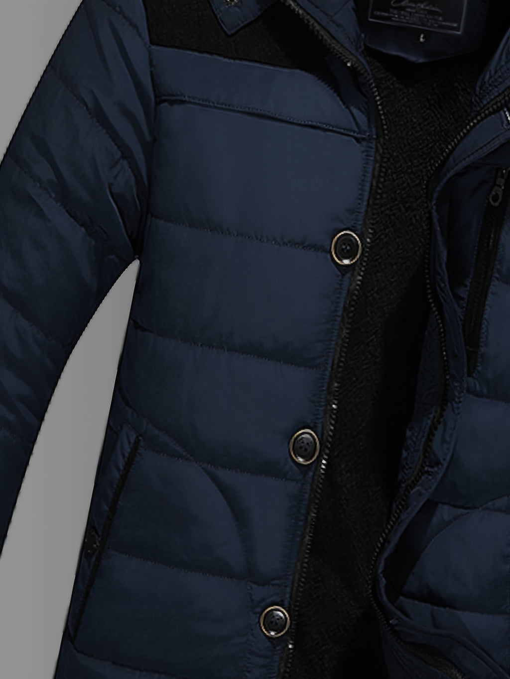 Veste matelassée pour homme, à capuche, rouge