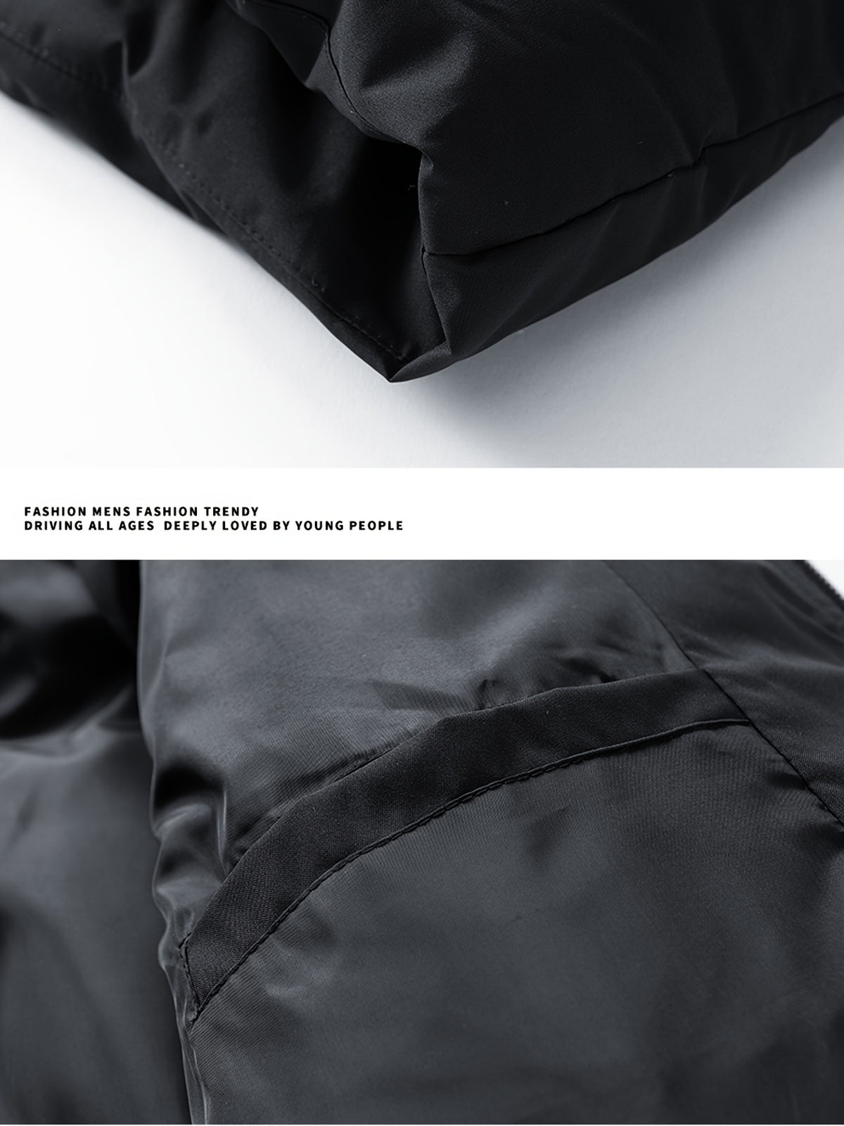 Veste matelassée pour homme, grandes tailles, à capuche, gris