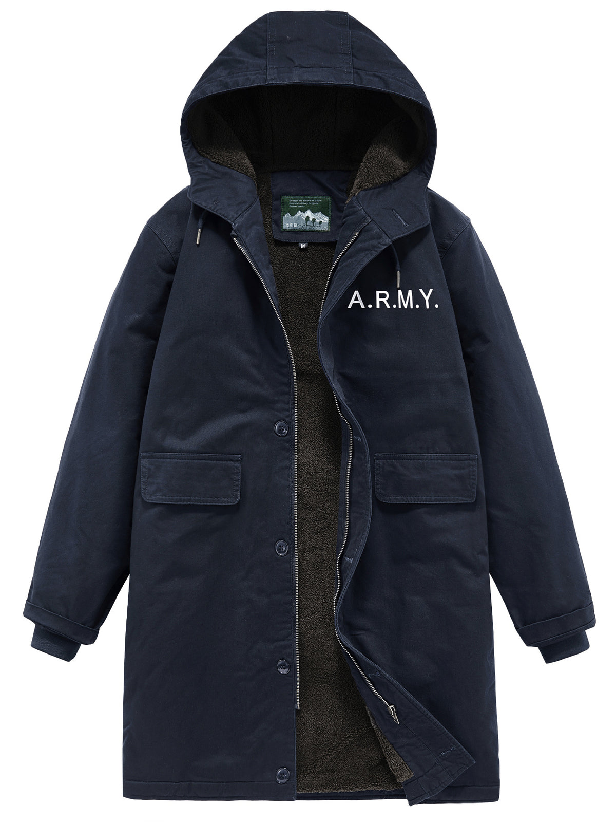 Manteau pour homme, à capuche, modele 2