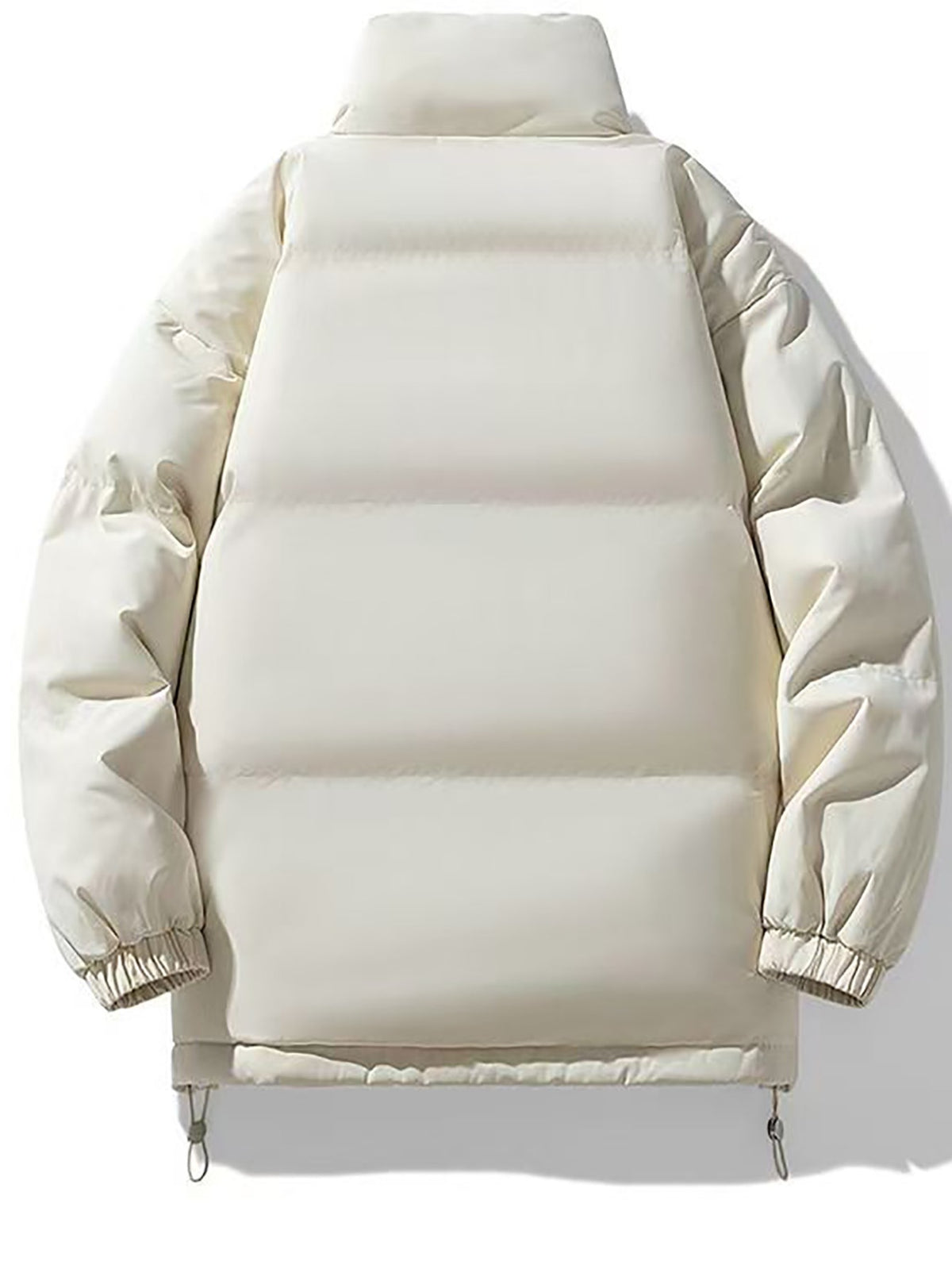Veste long pour homme, à col montant, café léger
