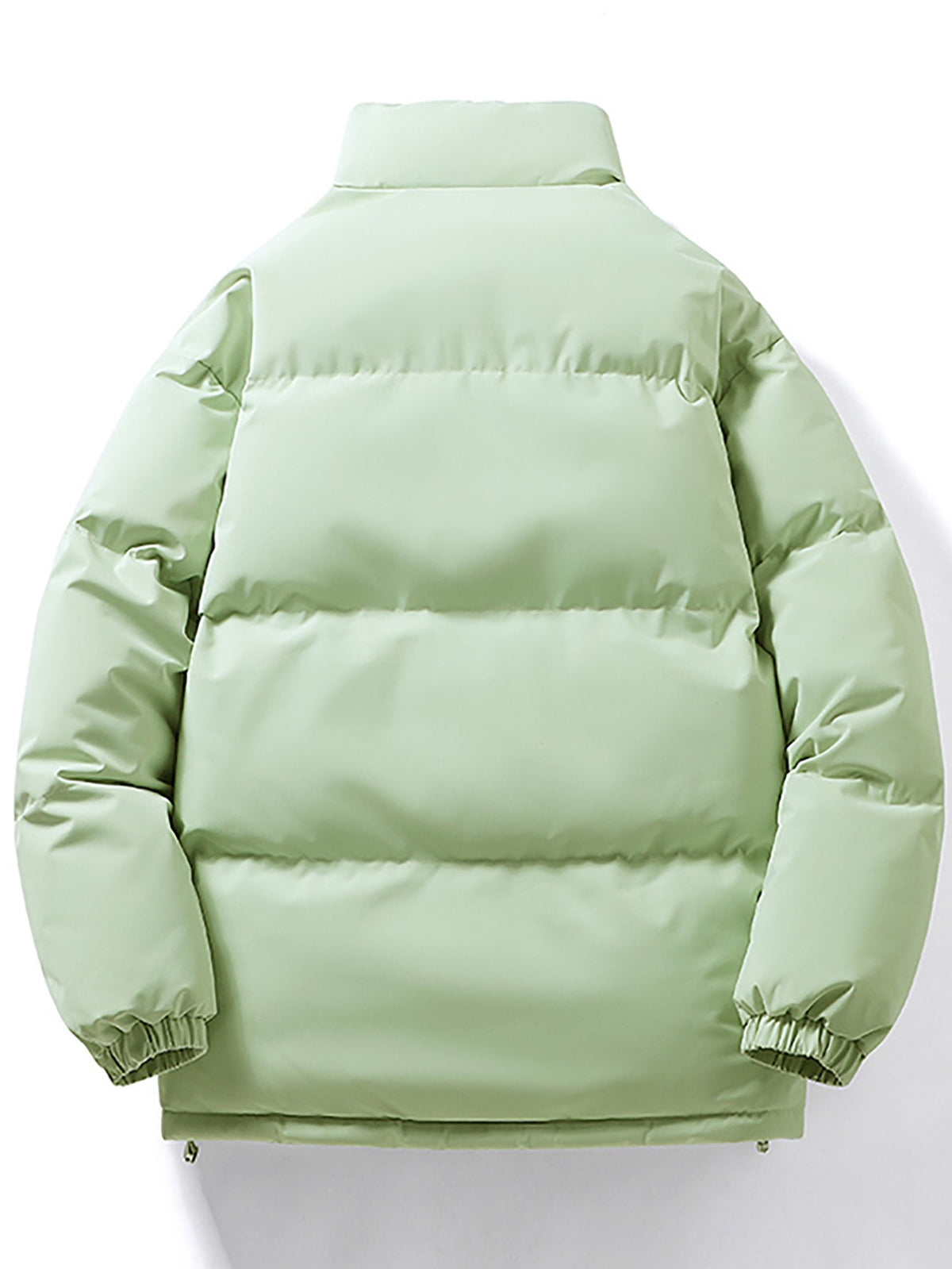 Veste long pour homme, à col montant, café léger