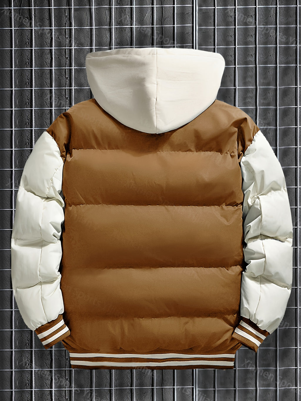 Veste pour homme, à capuche, noir/l