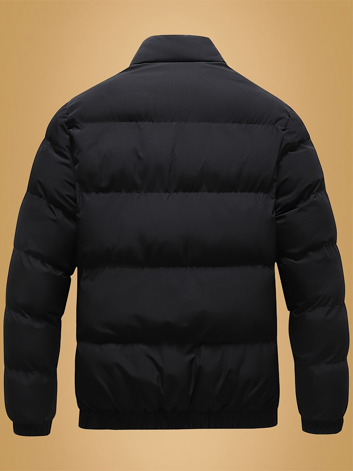 Veste pour homme, à col montant, gris clair