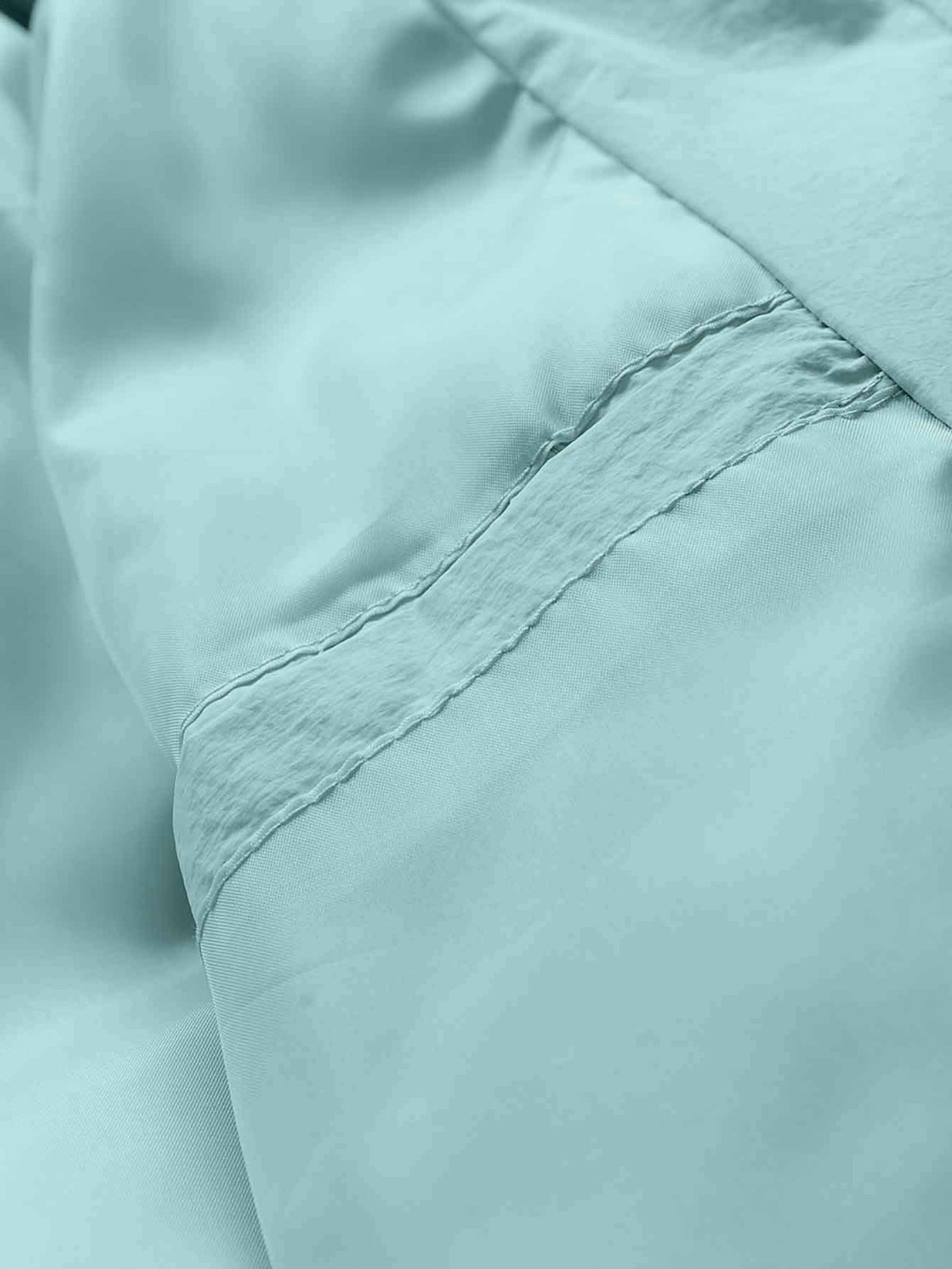 Veste matelassée pour homme, à col montant, blanc