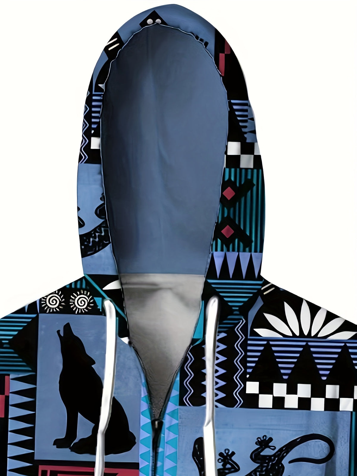 Veste pour homme, à capuche, couleurs mélangées