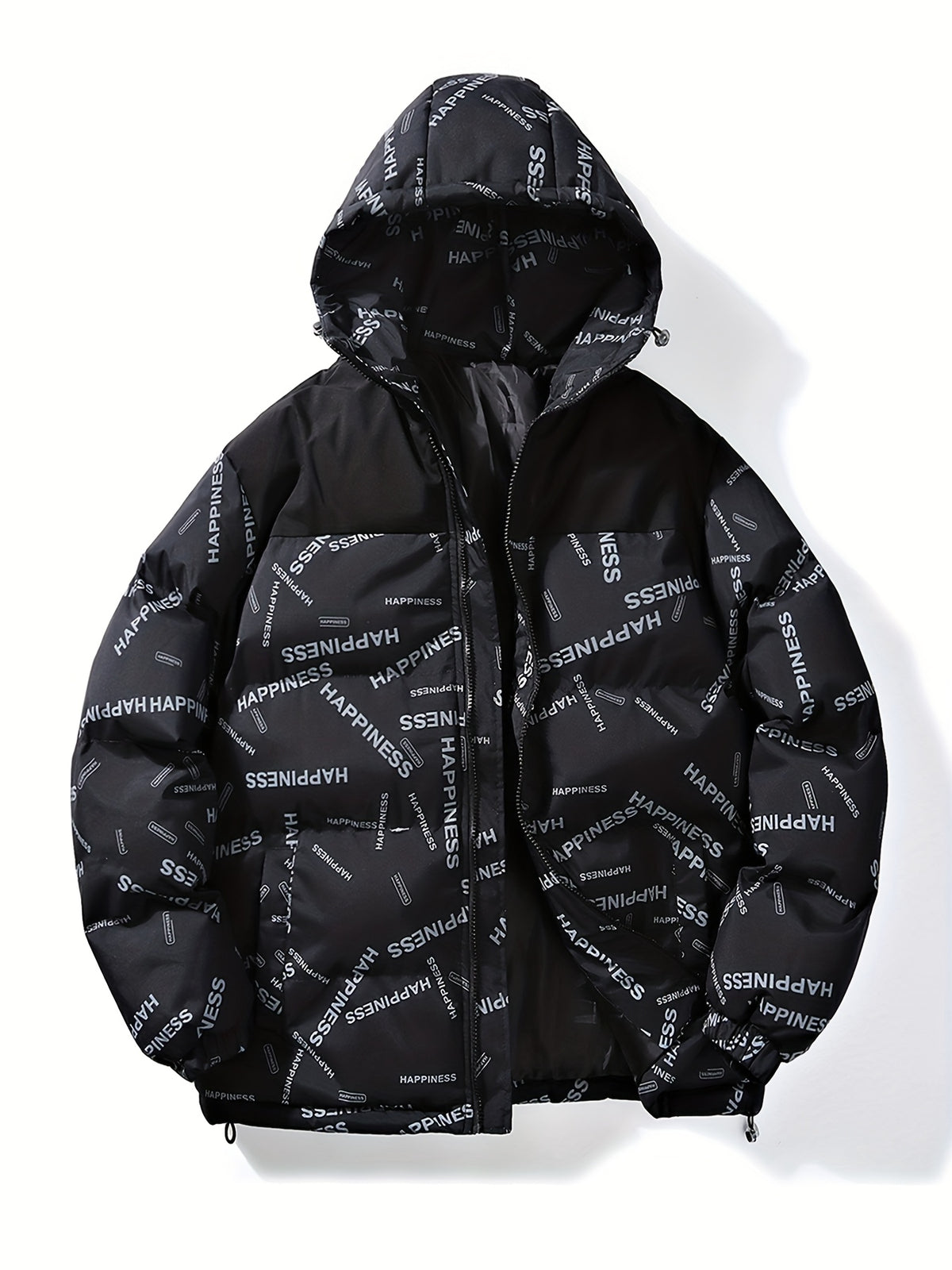 Veste matelassée pour homme, à capuche, vert