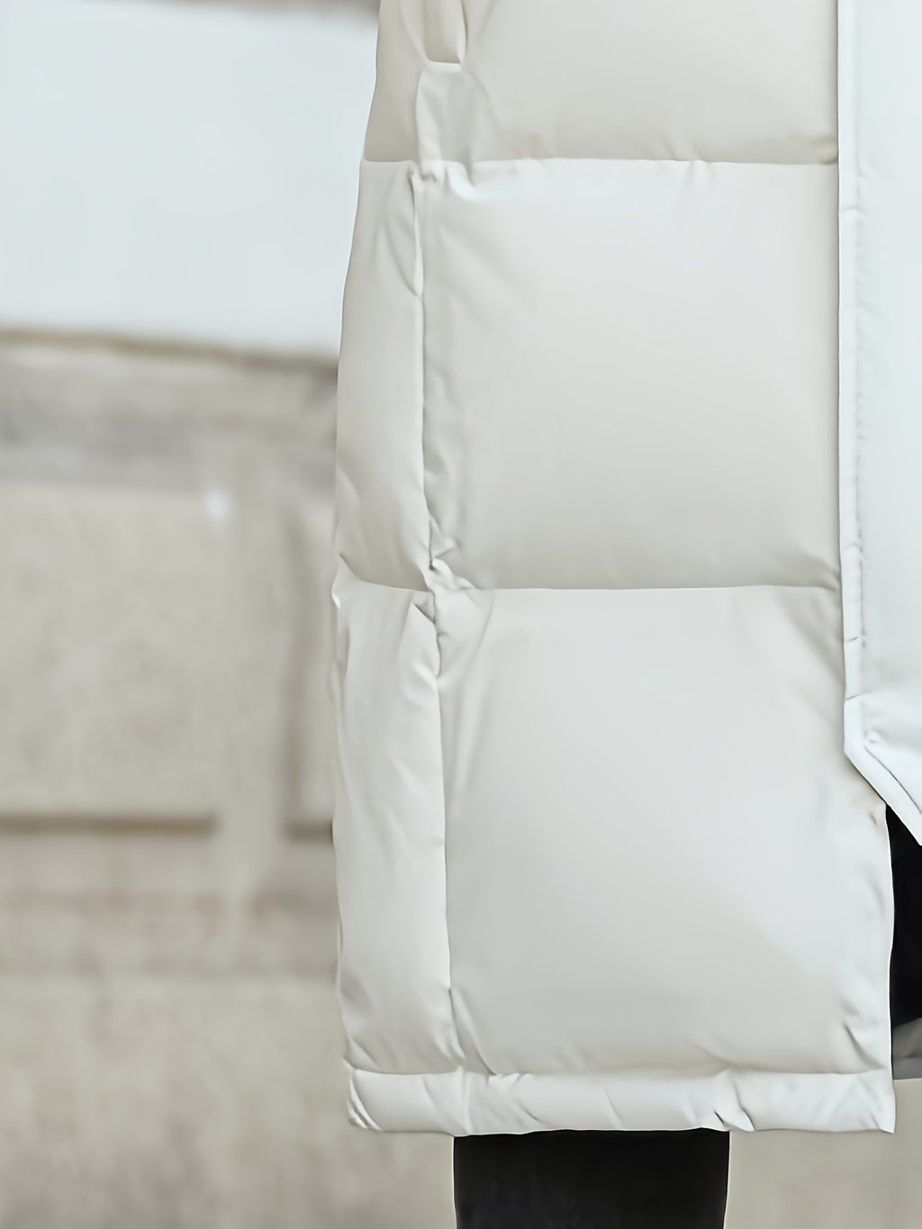 Manteau matelassé pour homme, à capuche, modele 4