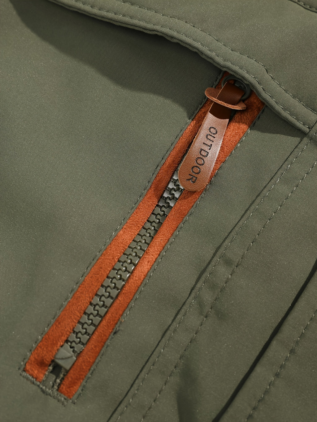 Veste long pour homme, coupe-vent, à capuche