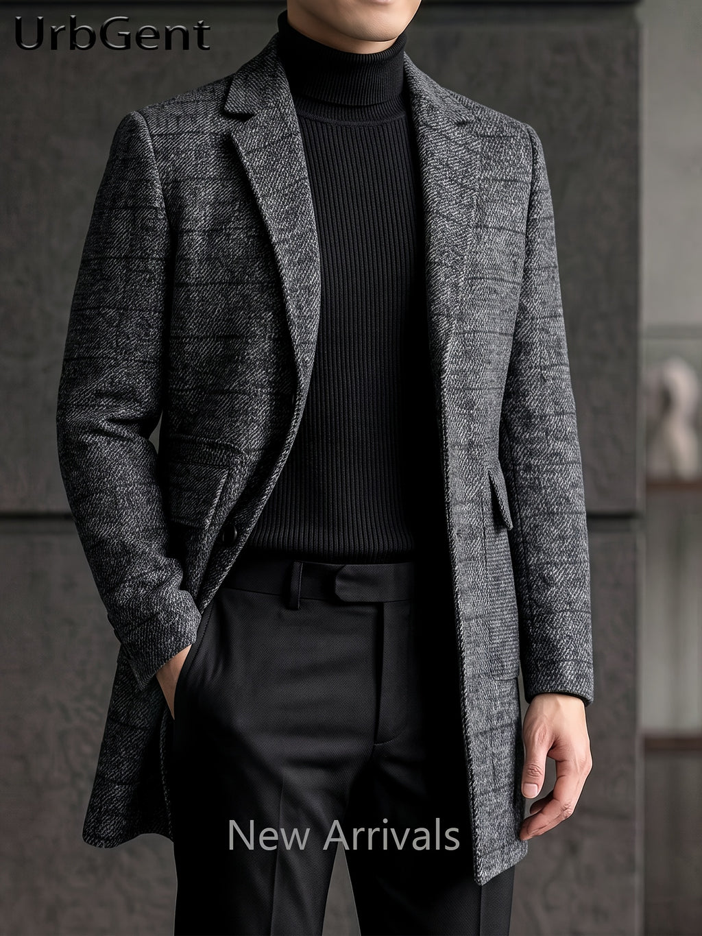 Manteau, 20 % laine, tweed, photo 8