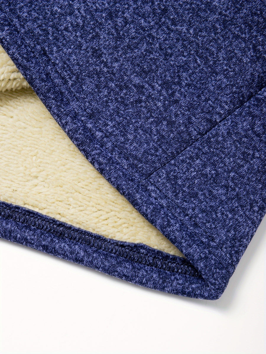Manteau, polaire, à capuche, gris foncé, détail du vêtement