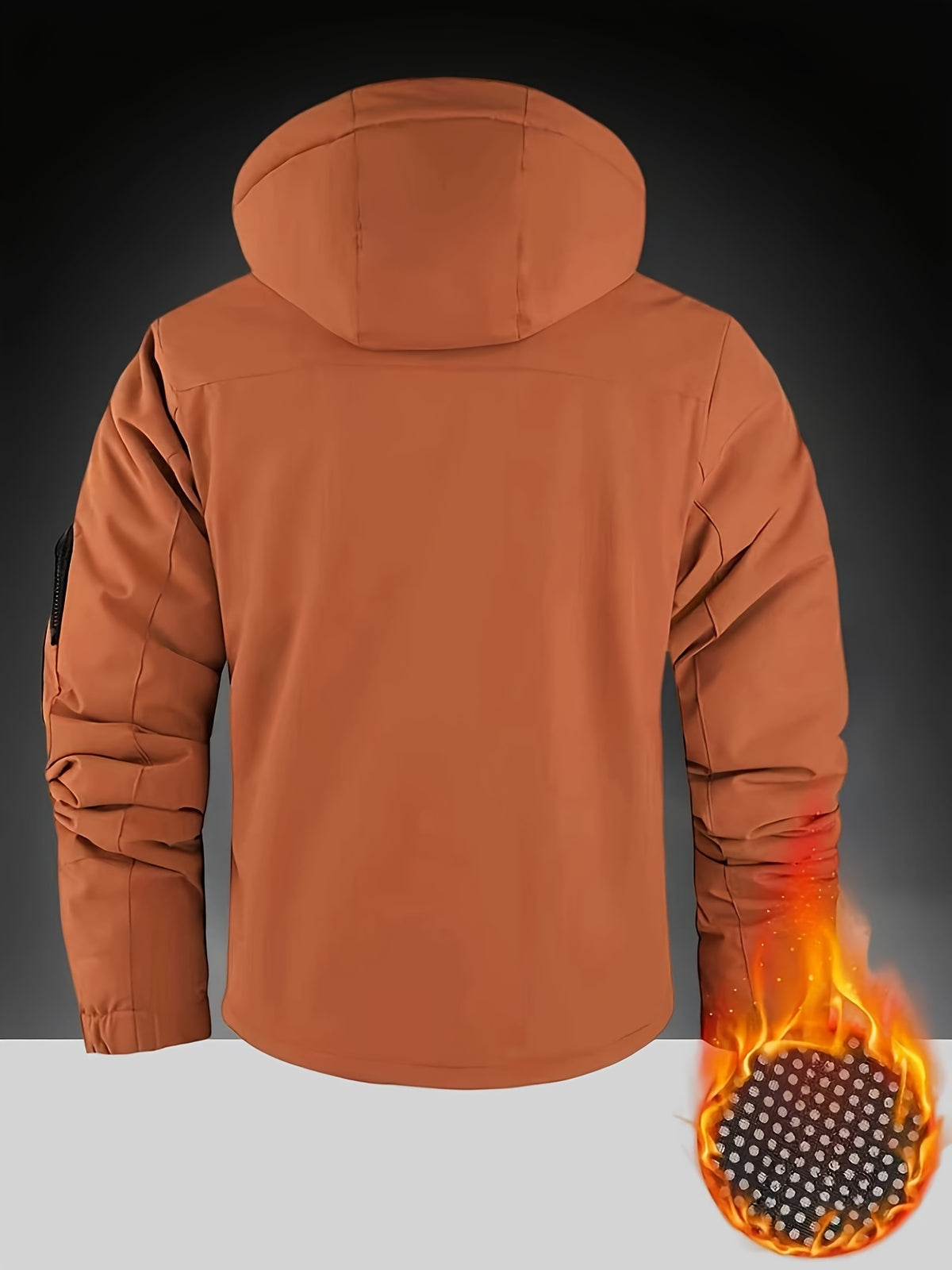 Veste pour homme, à capuche, blanc