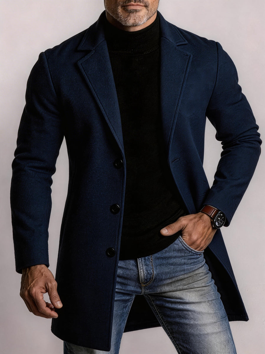Manteau, à revers, vert fougère, photo 9
