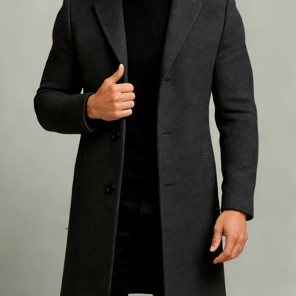 Trench, à revers, modele 13, coloris gris foncé