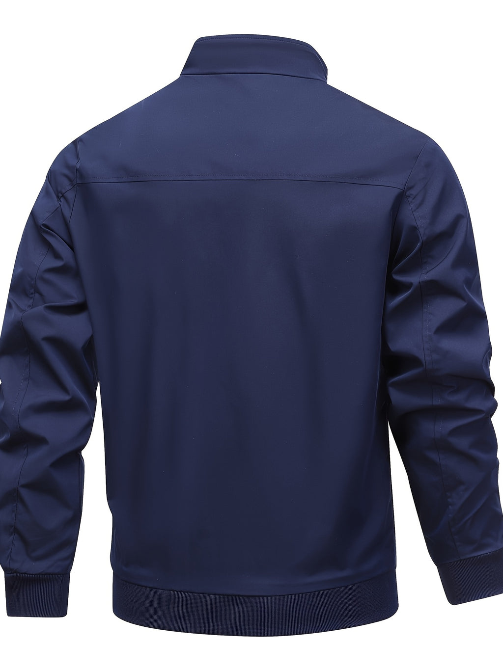 Veste, à carreaux, à col montant, noir, photo 24