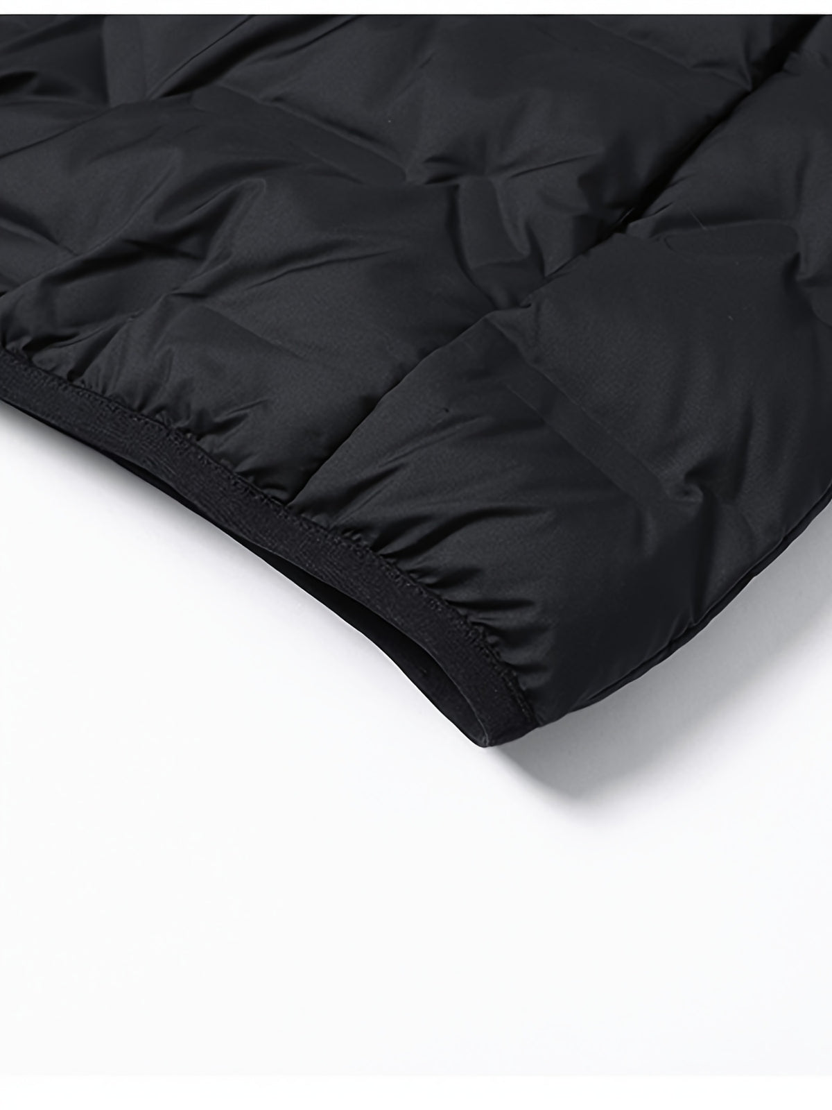 Veste matelassée pour homme, grandes tailles, à col montant