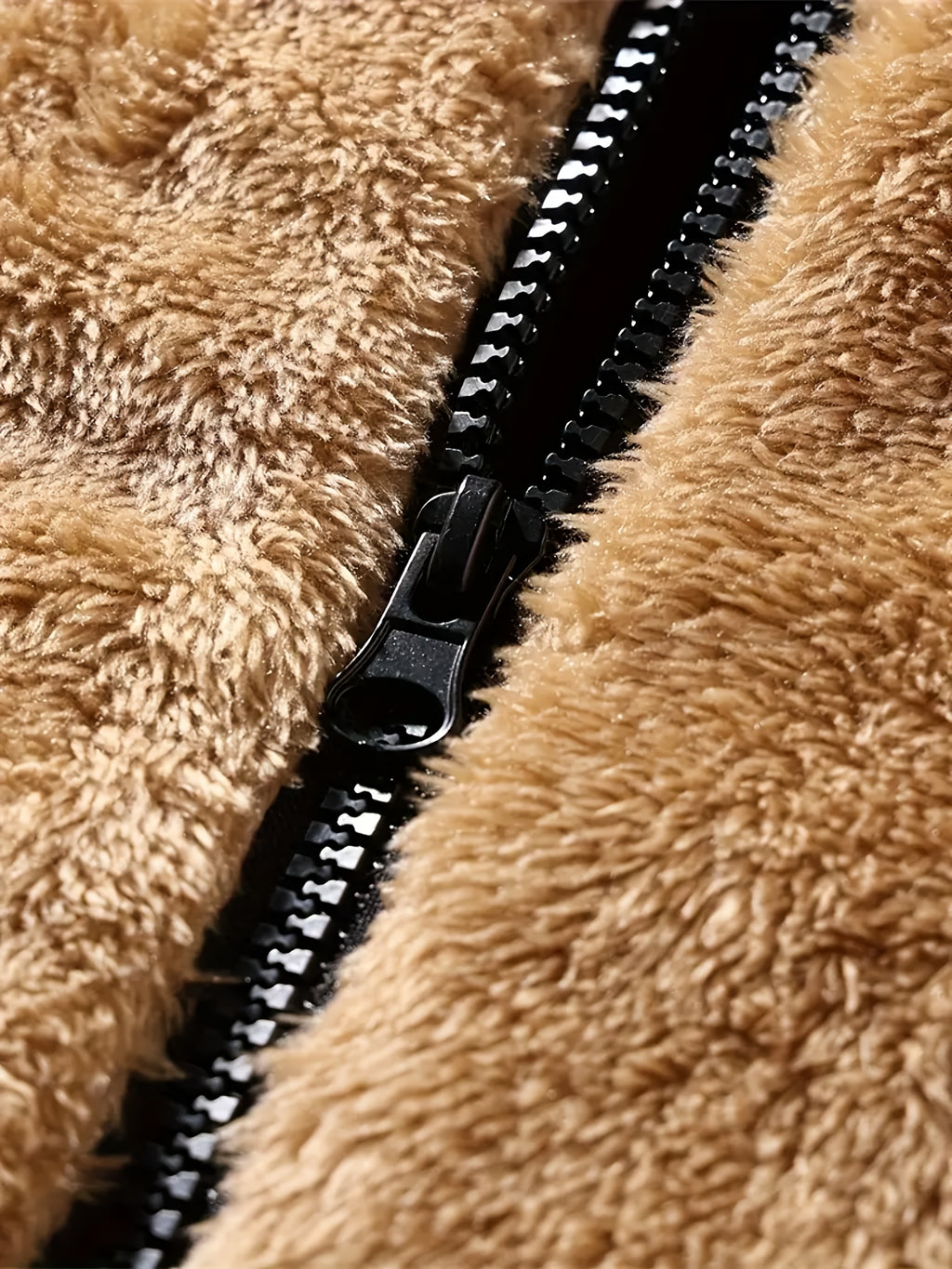 Veste pour homme, à capuche, brun jaunâtre