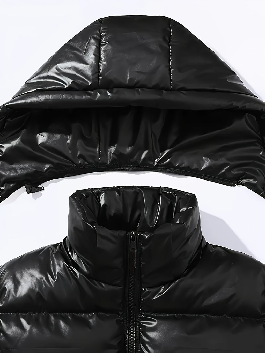 Manteau matelassé pour homme, à capuche, modele 8