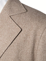 Veste longue, à revers, bleu