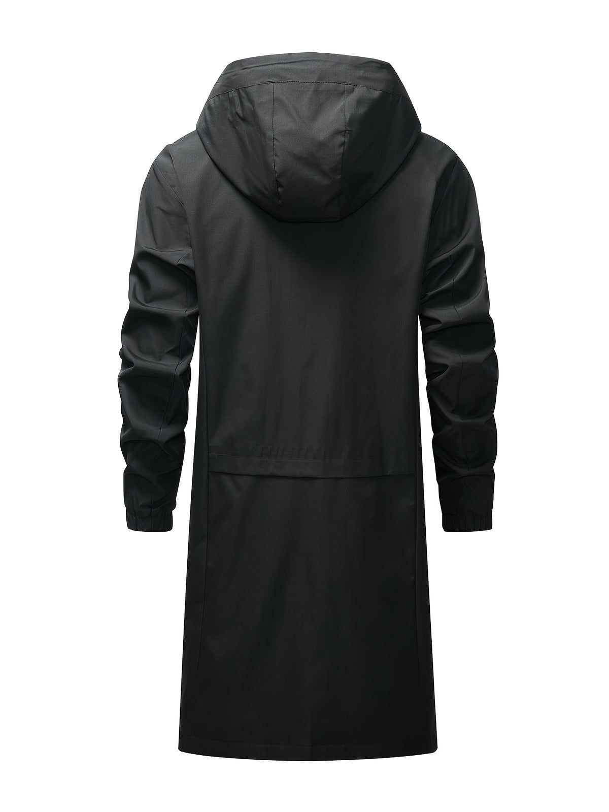 Veste pour homme, grandes tailles, à capuche, col montant