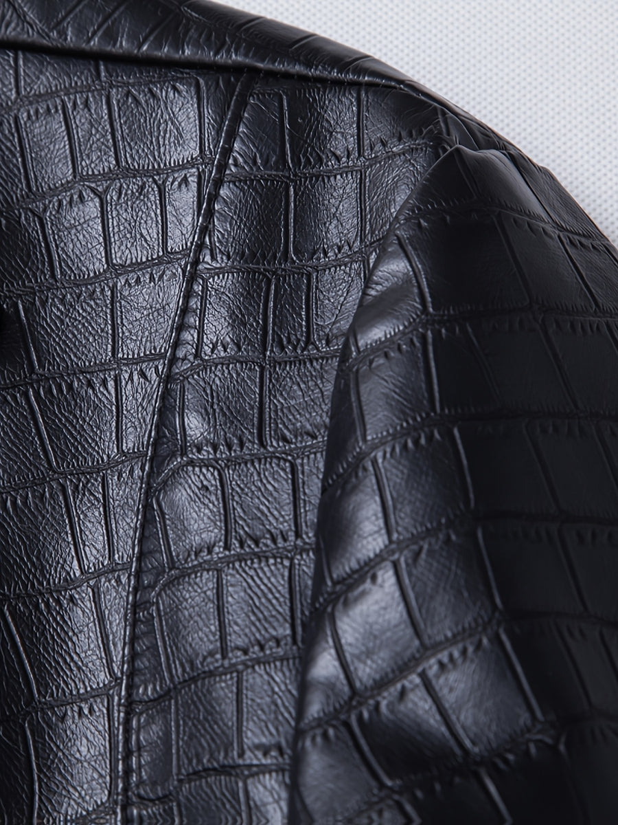 Veste long, grandes tailles, à revers, photo 11