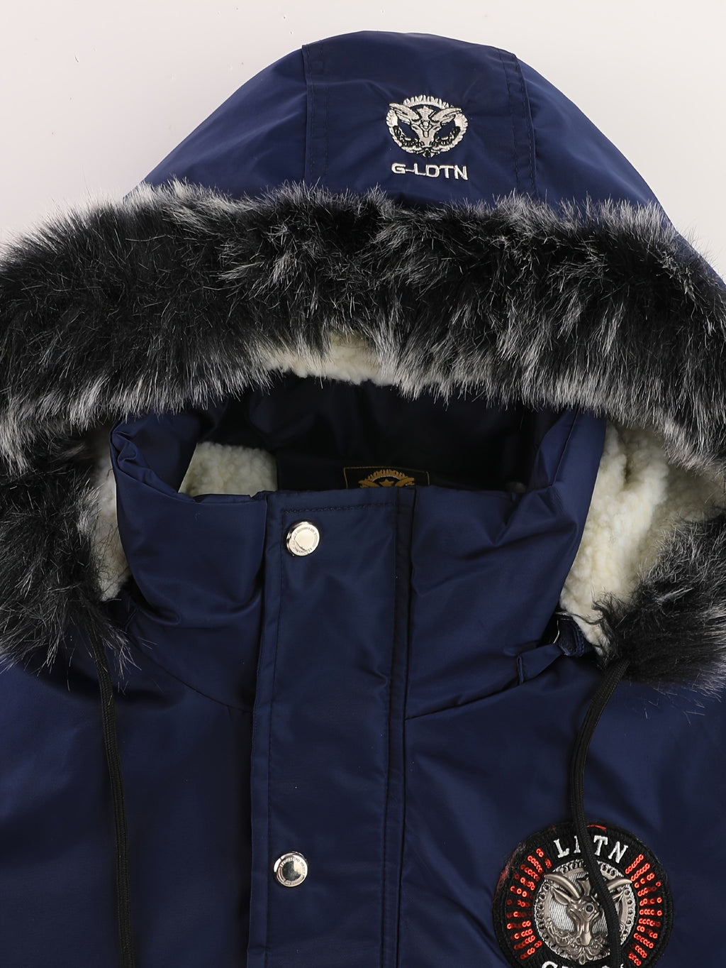 Veste pour homme, à capuche, bleu royal