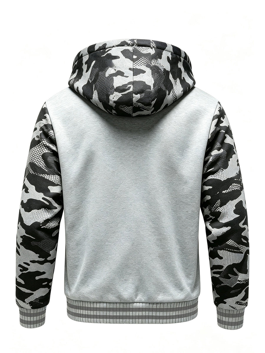 Veste en fausse fourrure long, polaire, à capuche, photo 17