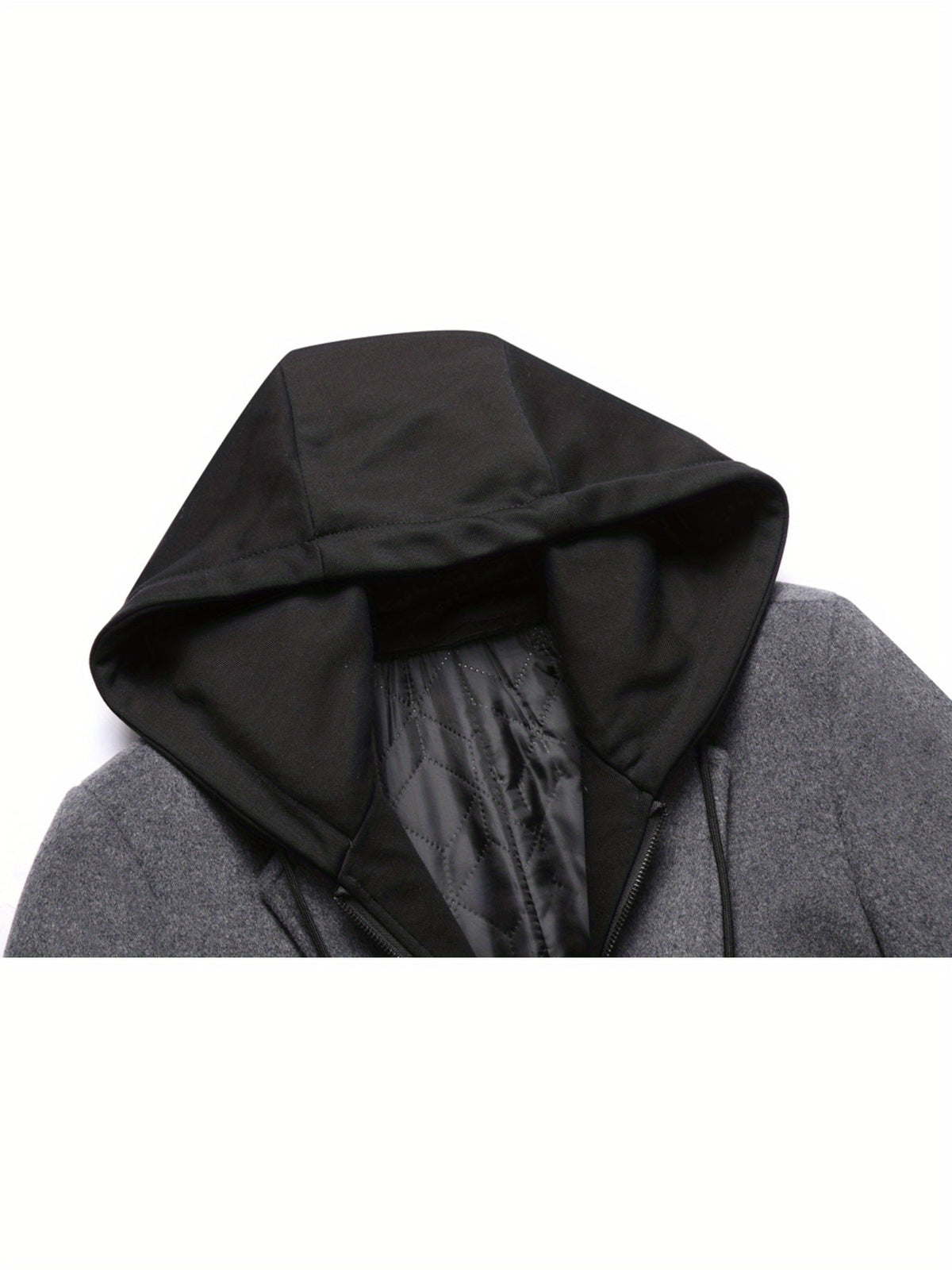 Manteau en laine pour homme, 30 % laine, à revers