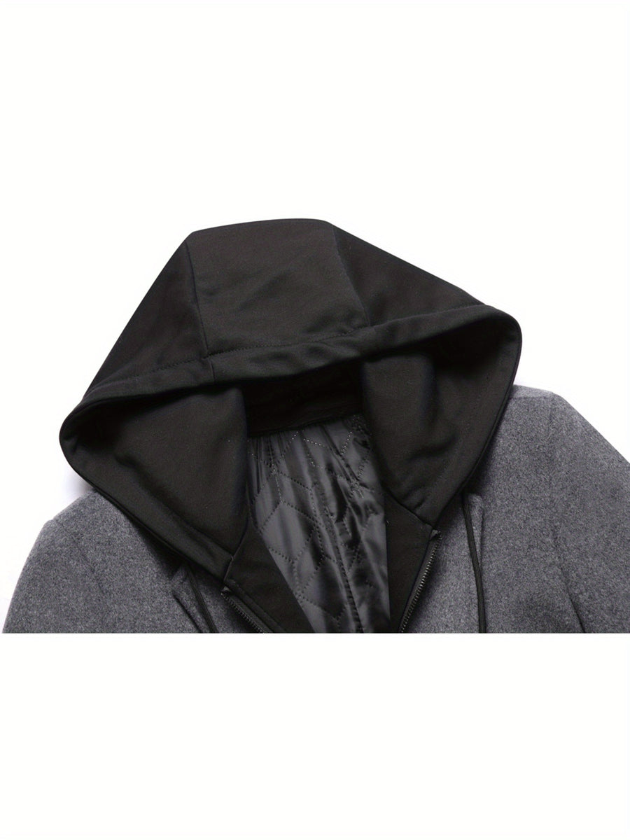 Manteau en laine, 30 % laine, à revers, photo 6