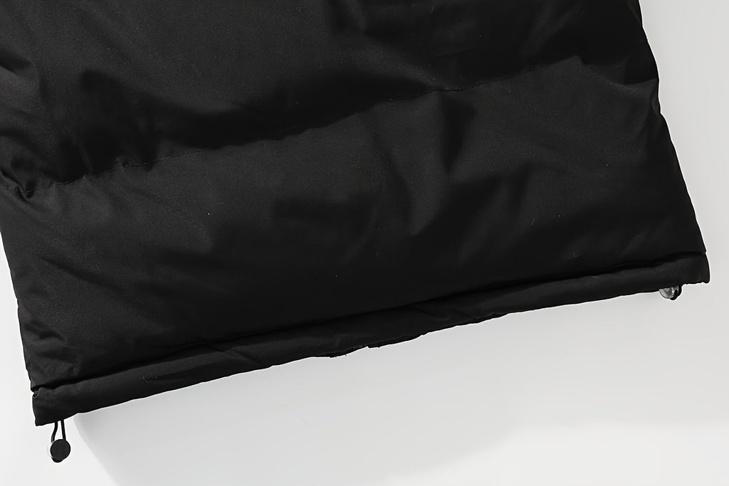 Veste en fausse fourrure pour homme, à capuche, blanc ivoire