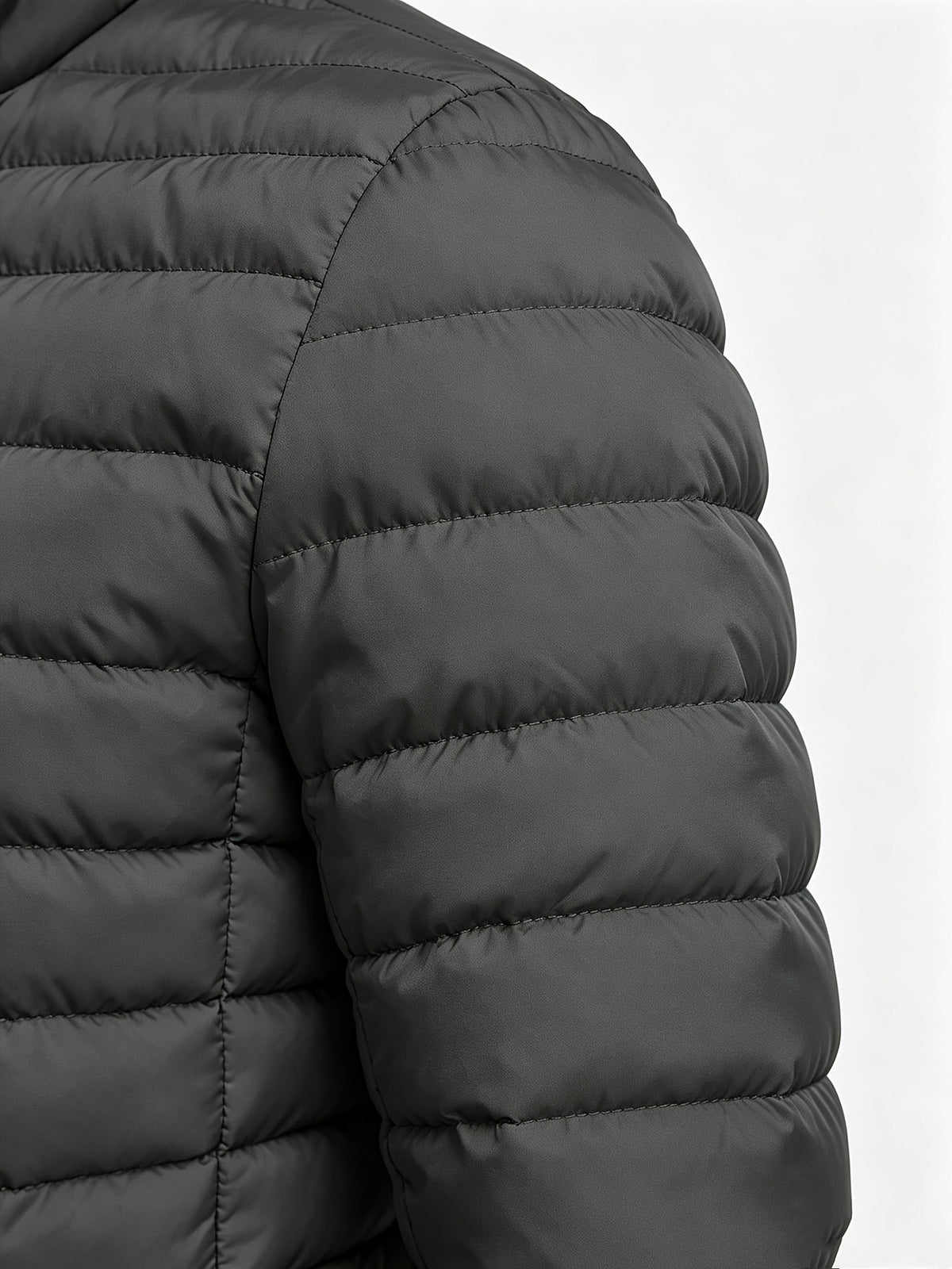 Veste pour homme, coupe-vent, à col montant
