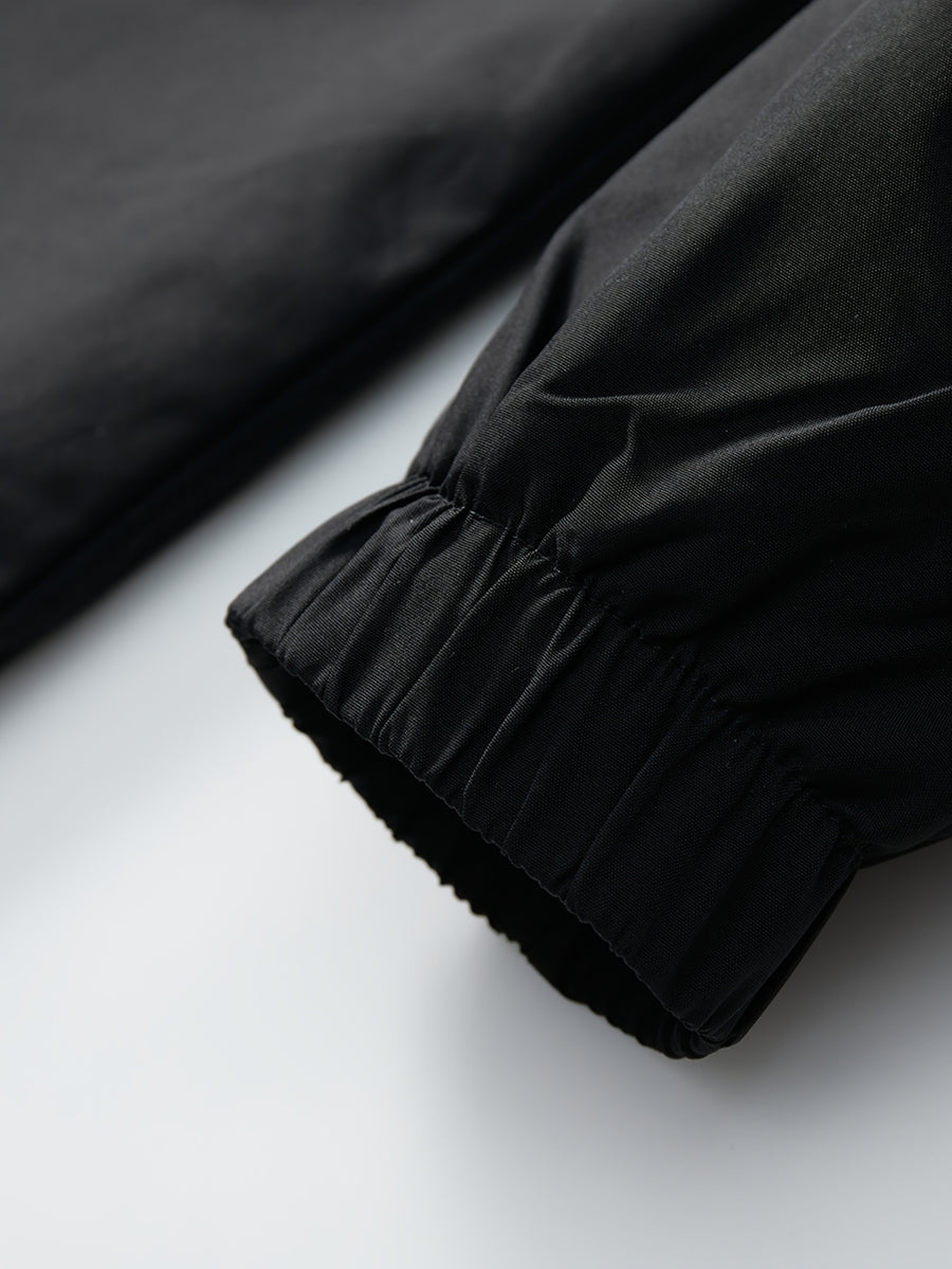 Veste, grandes tailles, à capuche, col montant, détail du vêtement